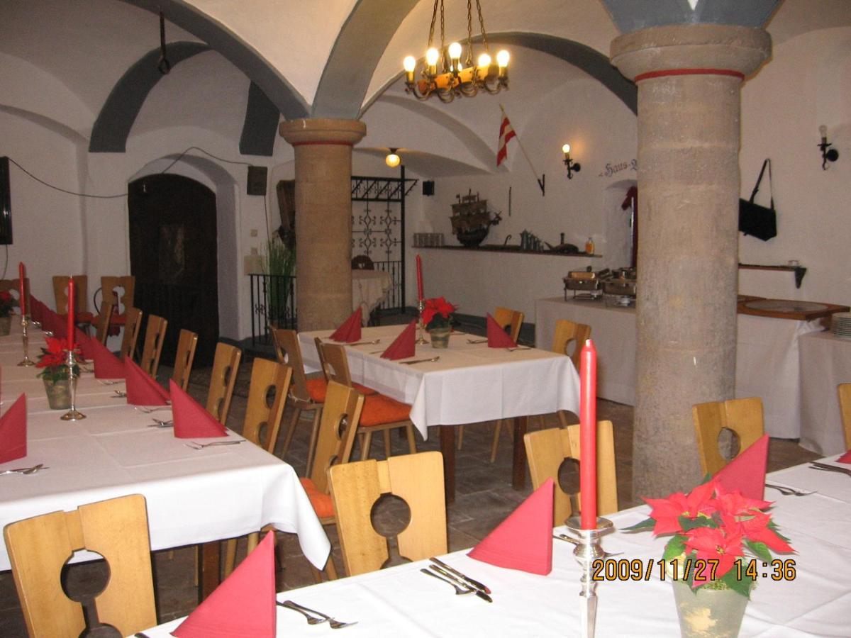 Hotel Alte Poststation Goldener Hirsch Emskirchen Esterno foto